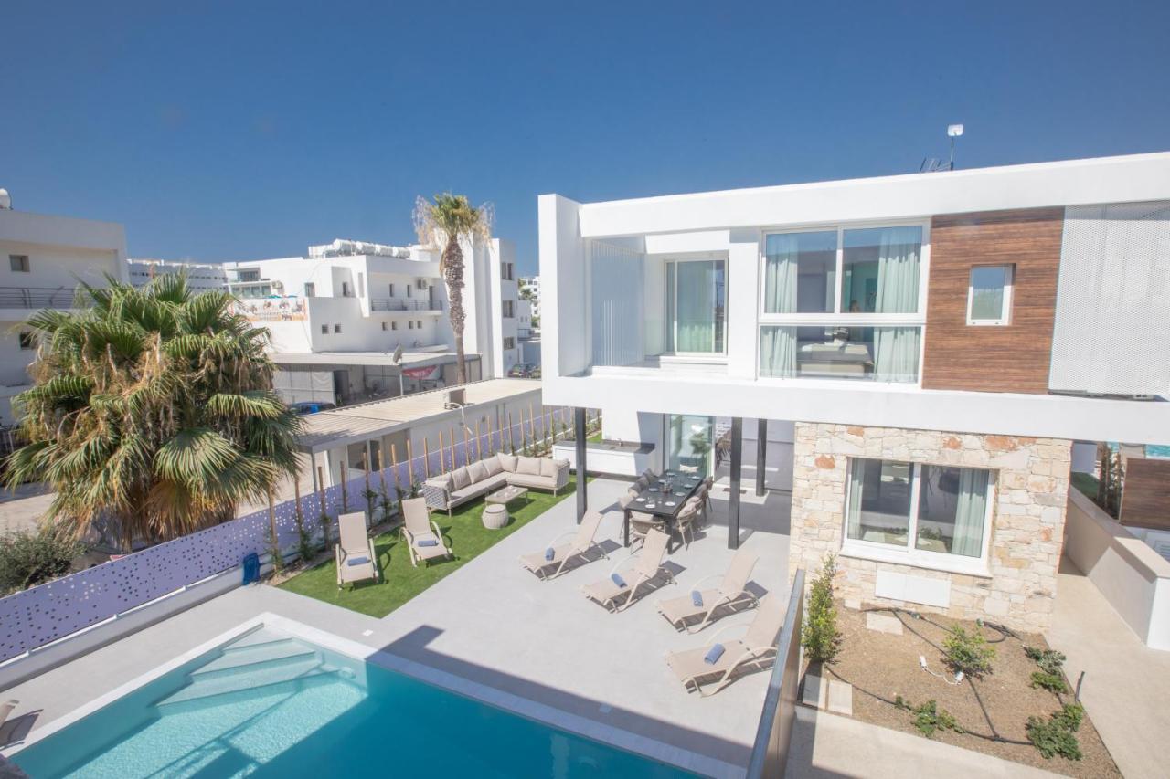Kube Luxury Villas Ayia Napa Bagian luar foto